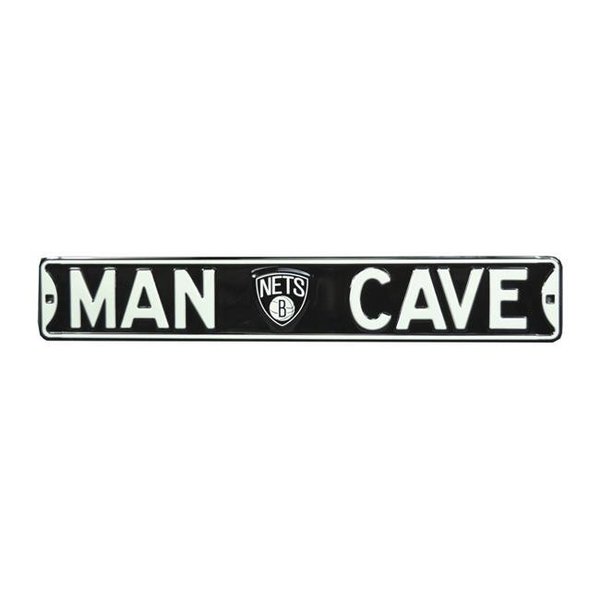 Authentic Street Signs Authentic Street Signs 38088 Brooklyn Nets Man Cave Street Sign 38088